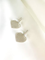 Love Shaped Dangle Earring, E2597