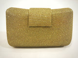 Gold Glitter Mini Evening Bag