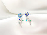 Floral Glory Pierced Earrings