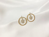 Attract Hoop Circle Pierced Earring, E2387