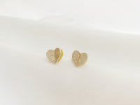 Love shaped Pierced Earring, E2739