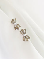 Ribbon Bling Earrings, E2754