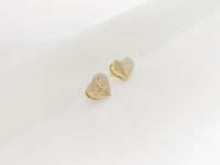 Love shaped Pierced Earring, E2739