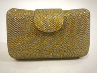 Gold Glitter Mini Evening Bag